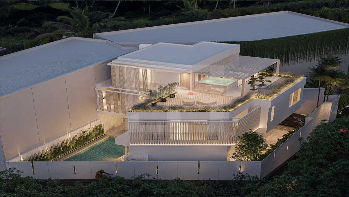 Villa Luxury 4 Bed 12,5 M Jl Pererenan Canggu EK-2196