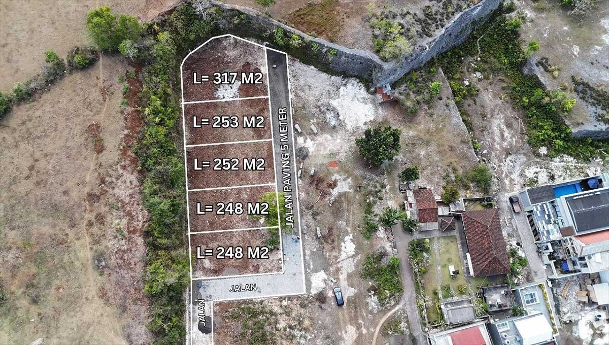 Plot Land 2,48 Are Ungasan,Kuta Selatan IJ-2453