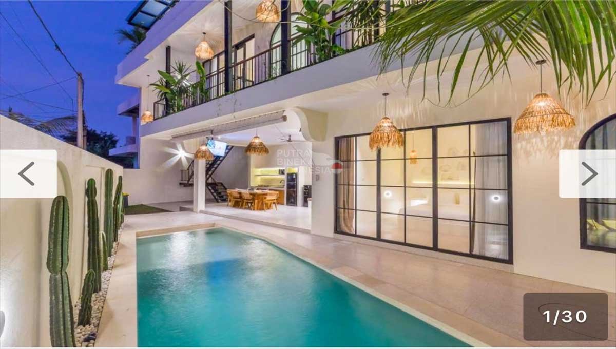 Villa Modern 3 Bed Semat Berawa,Canggu Bali BR-2672