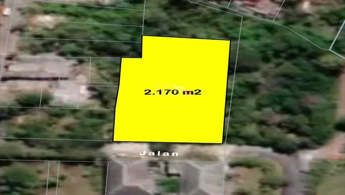 Land with Sea View 21.7 Are Puri Gading, Jimbaran BR-2736