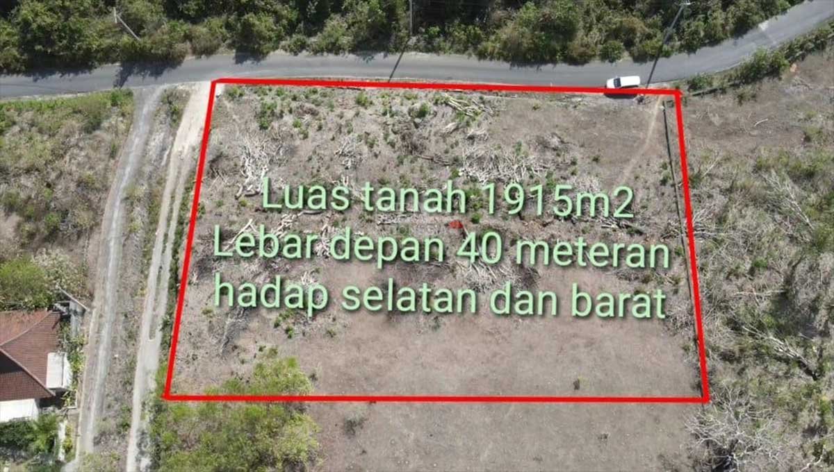 Commercial Land 19.15 Are Pandawa, Kutuh DZ-2757