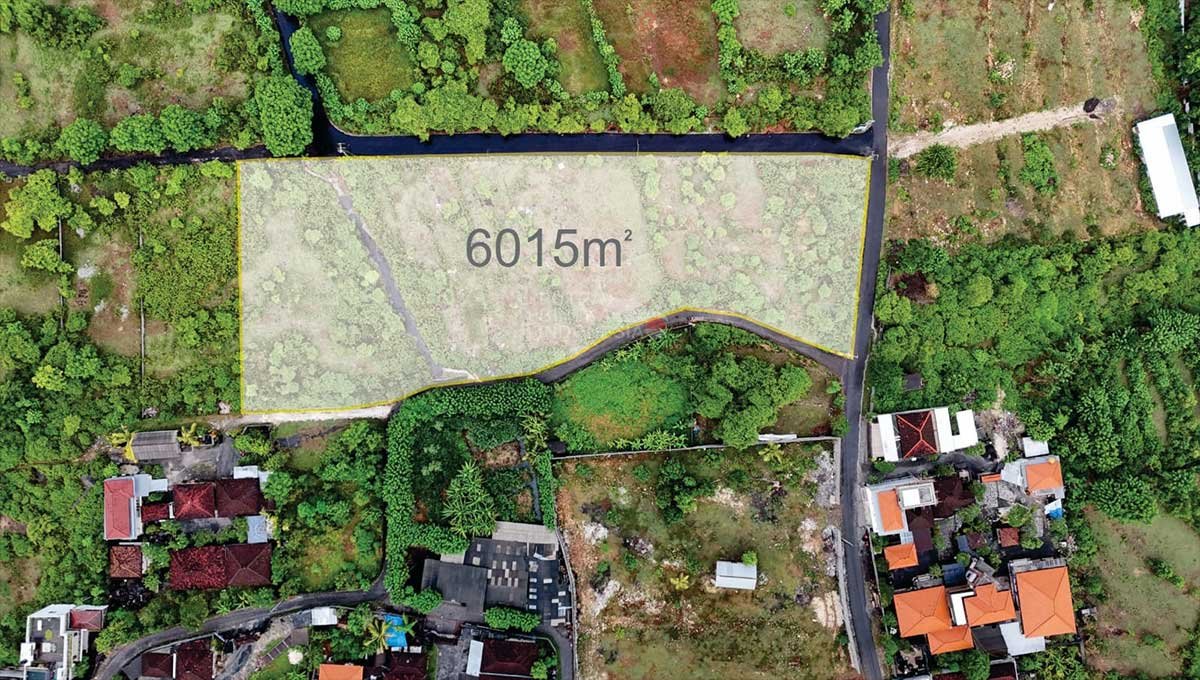 Land 60.15 Are Ungasan, South Kuta Bali DZ-2946
