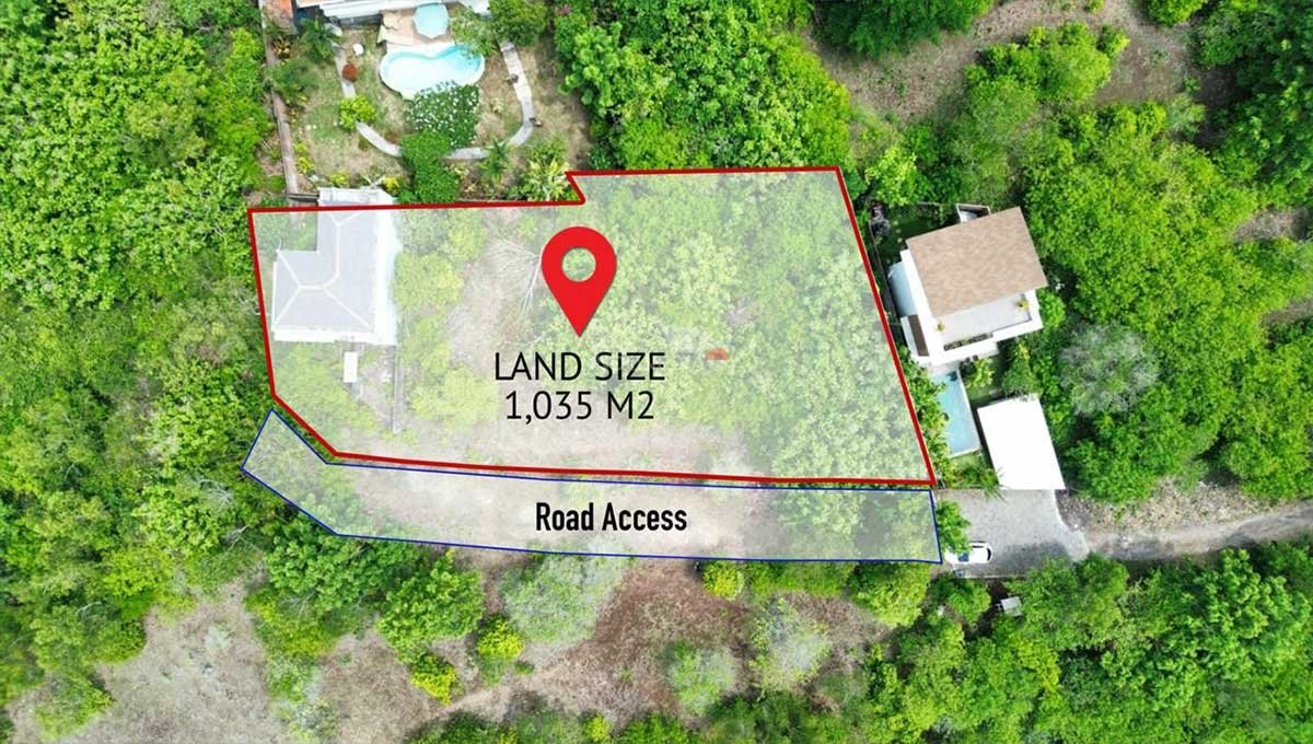 Land Ocean View 10,35 Are Pecatu Bali MA-2928