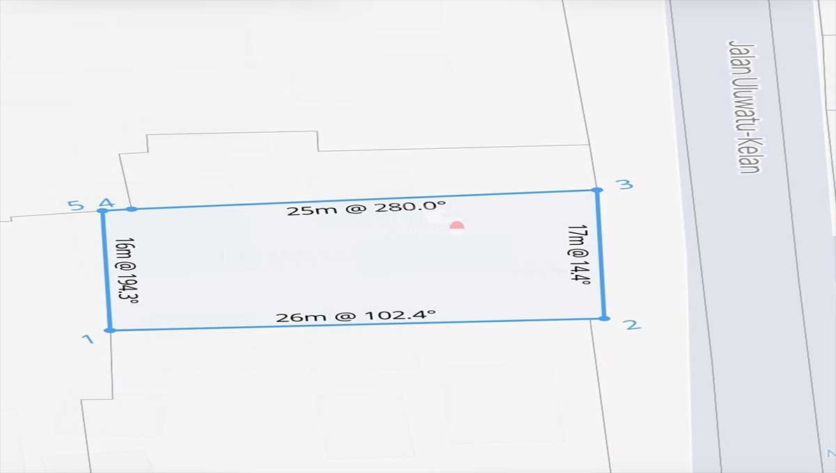 Land 4.25 Are Jln Raya Utama Kelan, Tuban IJ-2974