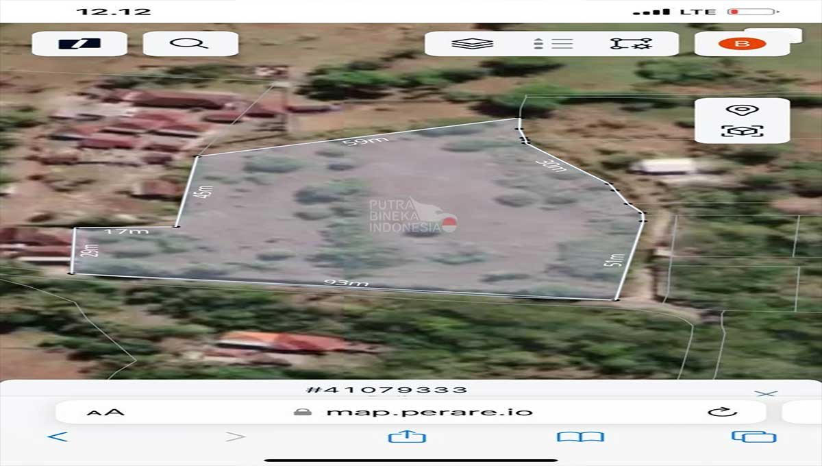 Land 75 Are Karang Putih Pandawa Bali RT-3010