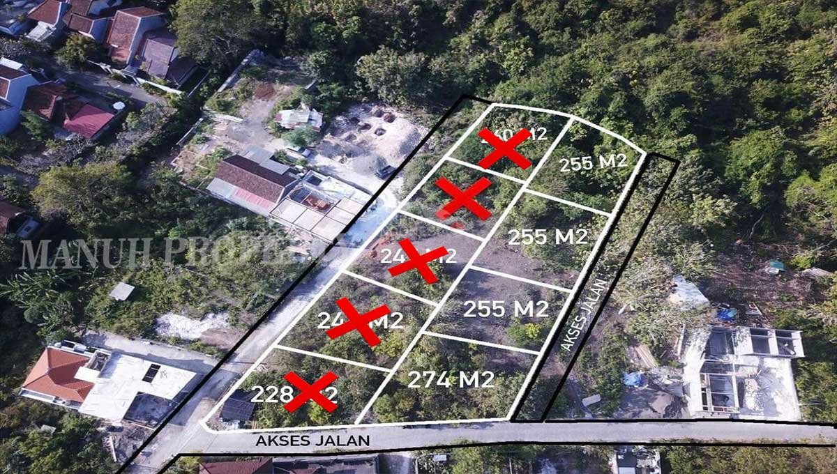 Land Plot 10 Are Jln Bukit Hijau Jimbaran IJ-3061