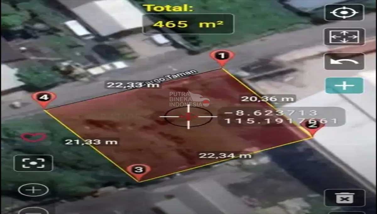 Land 4,65 Are In Main Road Cargo Taman Denpasar MP-3143