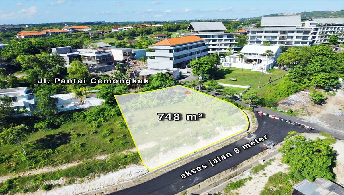 Land 7,48 Are Ocean View In Pecatu,South Kuta DB-3253