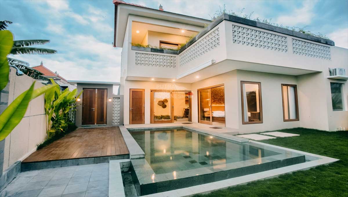 Villa Leasehold 17 Year 3 Bed In Pererenan Bali YT-3224