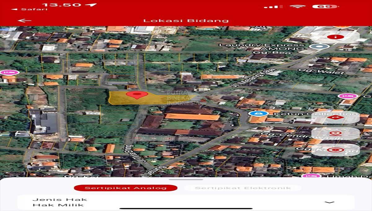 Premium Land 16,5 Are In Kutuh,South Kuta Bali JT-3414