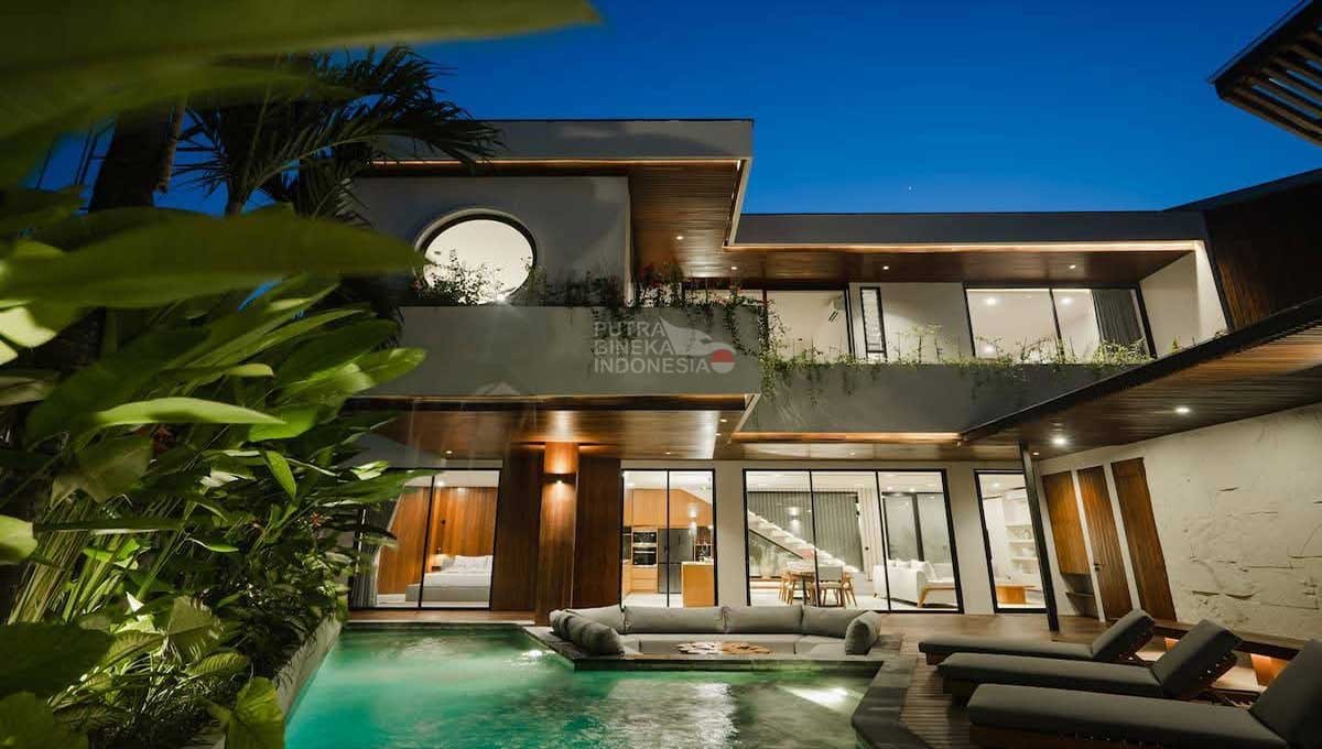 Villa Luxury For Rent 4 Bed Canggu ,Badung Bali PO-3400