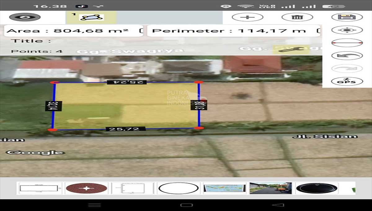 Vacant land 8 Are In Nyanyi Beach,Tabanan Bali ST-3537