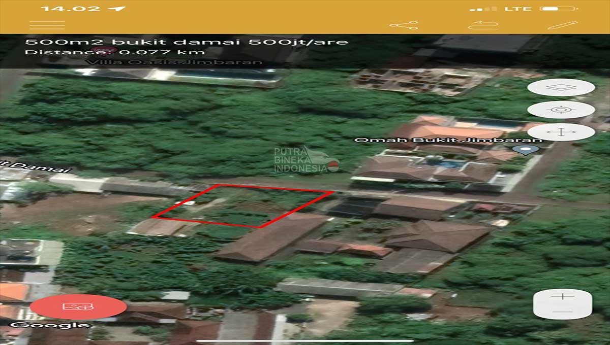 Land For Sale 5 Are In Jimbaran,South Kuta Bali IJ-3697