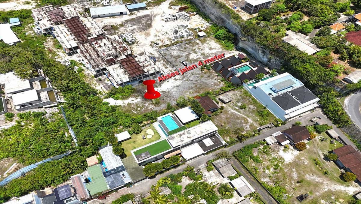 Land For Sale 5,38 Are In Ungasan,South Kuta Bali IJ-3758