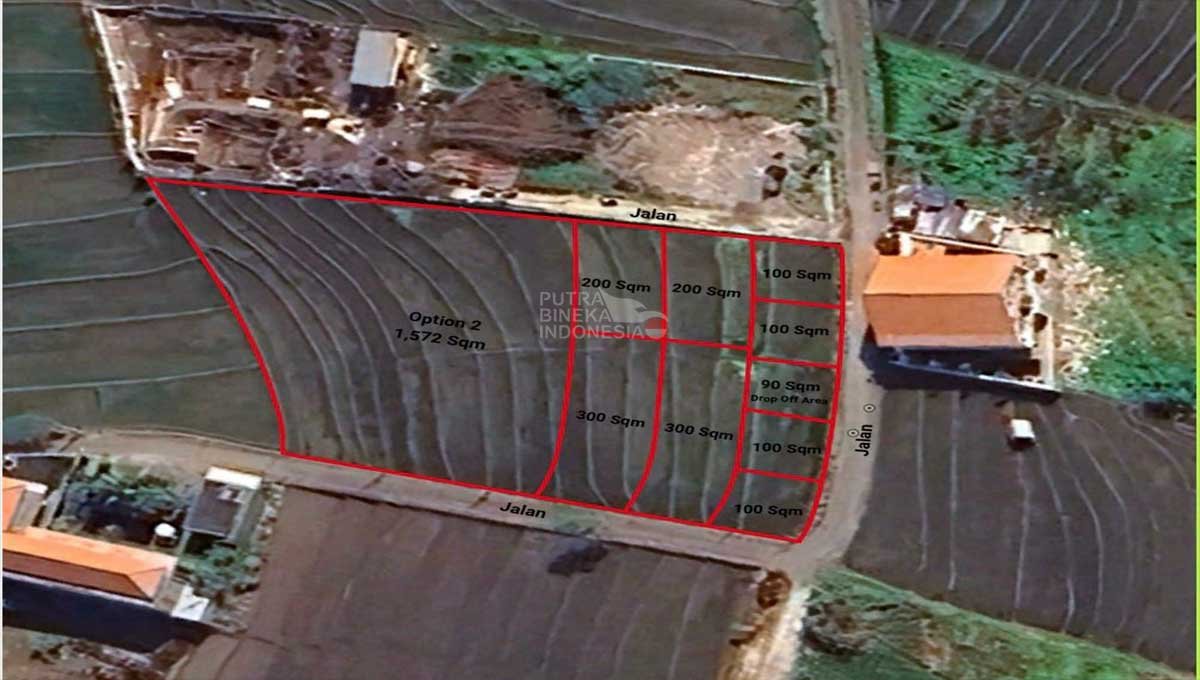 Land Leasehold 3 Are In SUbak,Canggu Badung Bali EV-3844