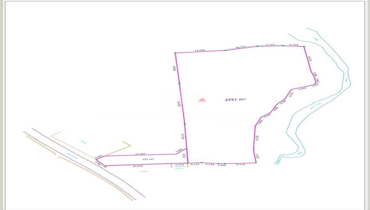 Land For Sale 24,22 Are In Tegallalang,Gianyar JK-3900