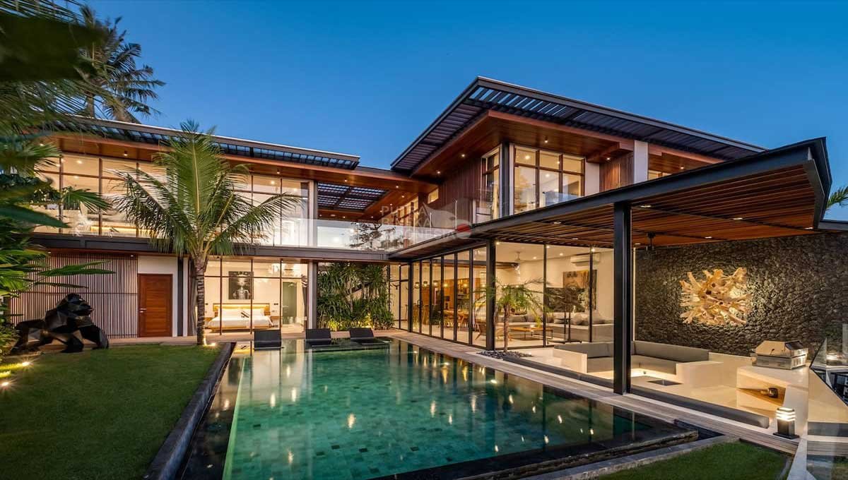 Villa For Rent 5 Bed In Pererenan,Badung Bali PO-3987