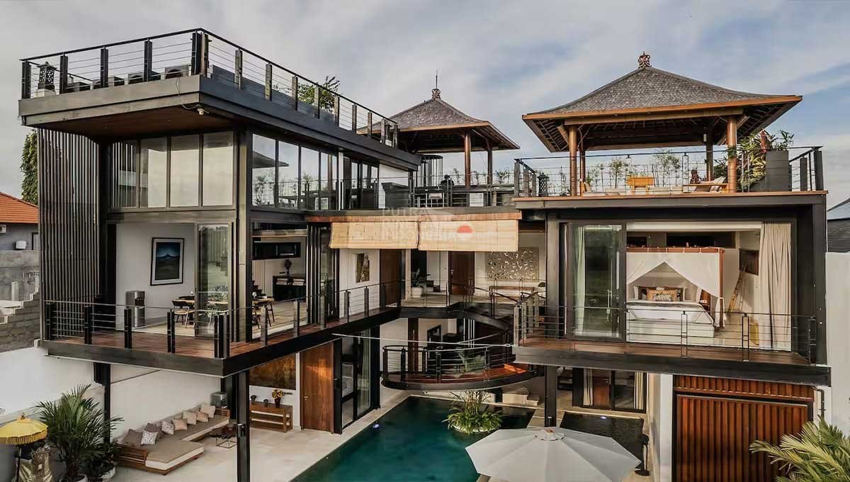 Villa For Rent 4 Bed In Umalas,Kerobokan Bali CS-4139