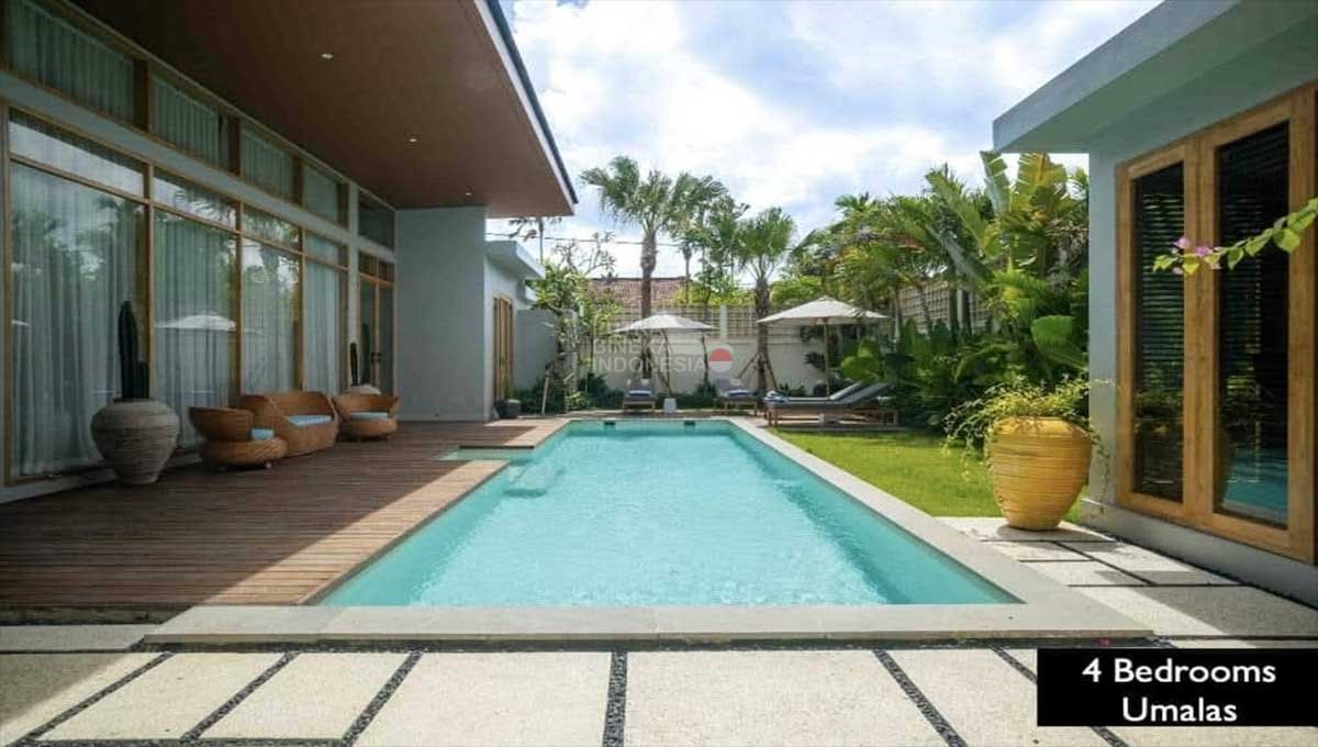 Villa For Rent 4 Bed In Bumbak,Umalas Kerobokan PO-4140